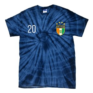 Cote DIvoire Number 20 Sports Jersey Football Twenty Tie-Dye T-Shirt