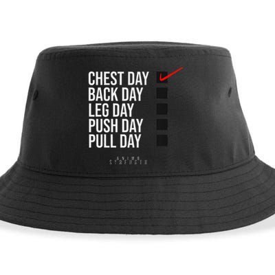 Chest Day Novelty Gym Sustainable Bucket Hat