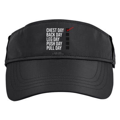 Chest Day Novelty Gym Adult Drive Performance Visor