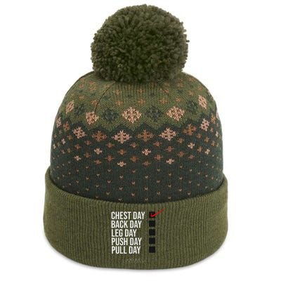 Chest Day Novelty Gym The Baniff Cuffed Pom Beanie