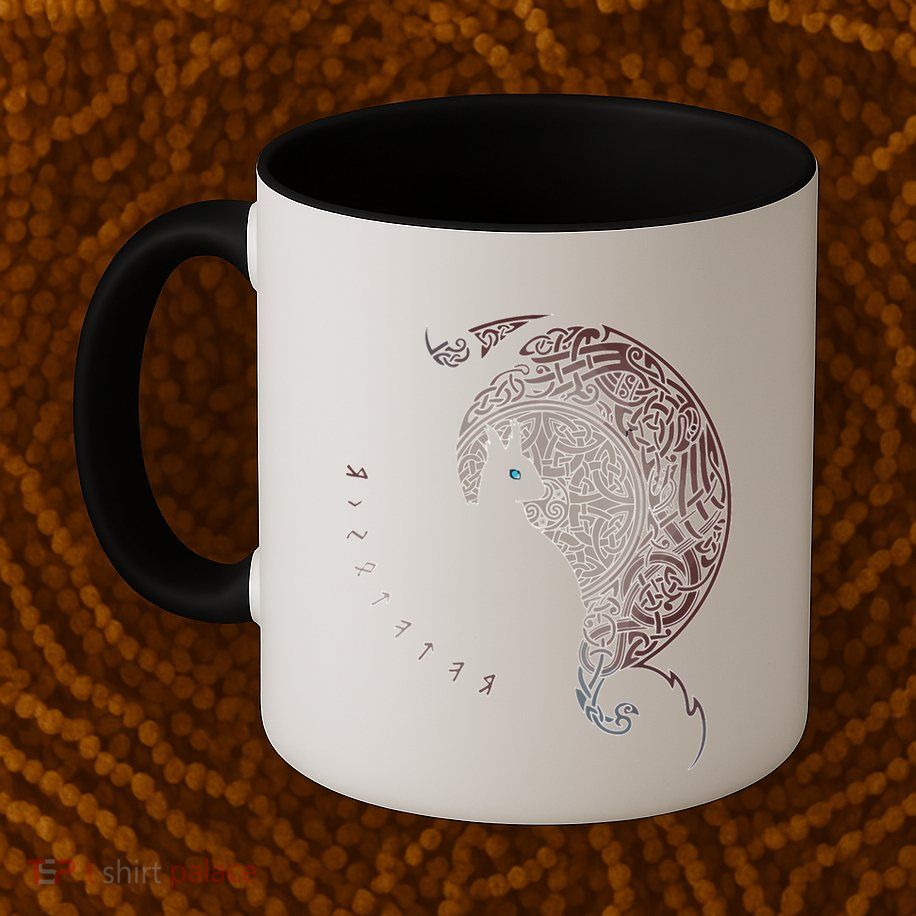 Celtic Dragons Nordic Mythical Iking Mug