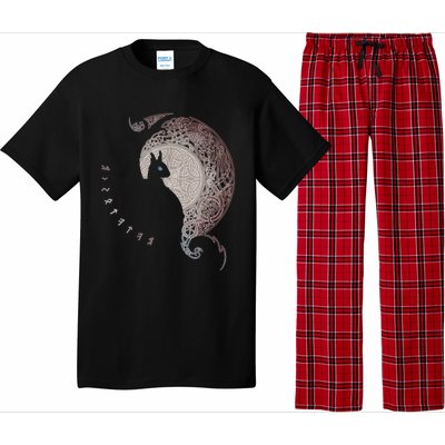 Celtic Dragons Nordic Mythical Iking Pajama Set