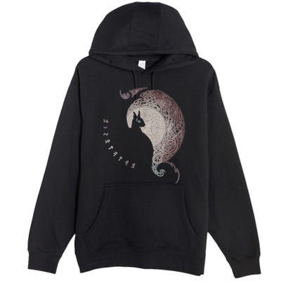 Celtic Dragons Nordic Mythical Iking Premium Pullover Hoodie