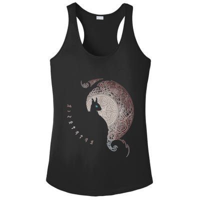 Celtic Dragons Nordic Mythical Iking Ladies PosiCharge Competitor Racerback Tank