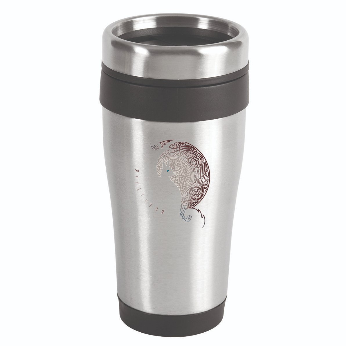 Celtic Dragons Nordic Mythical Iking 16oz Travel Tumbler