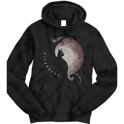 Celtic Dragons Nordic Mythical Iking Tie Dye Hoodie