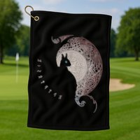 Celtic Dragons Nordic Mythical Iking Golf Towel