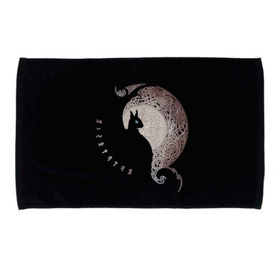 Celtic Dragons Nordic Mythical Iking Microfiber Hand Towel