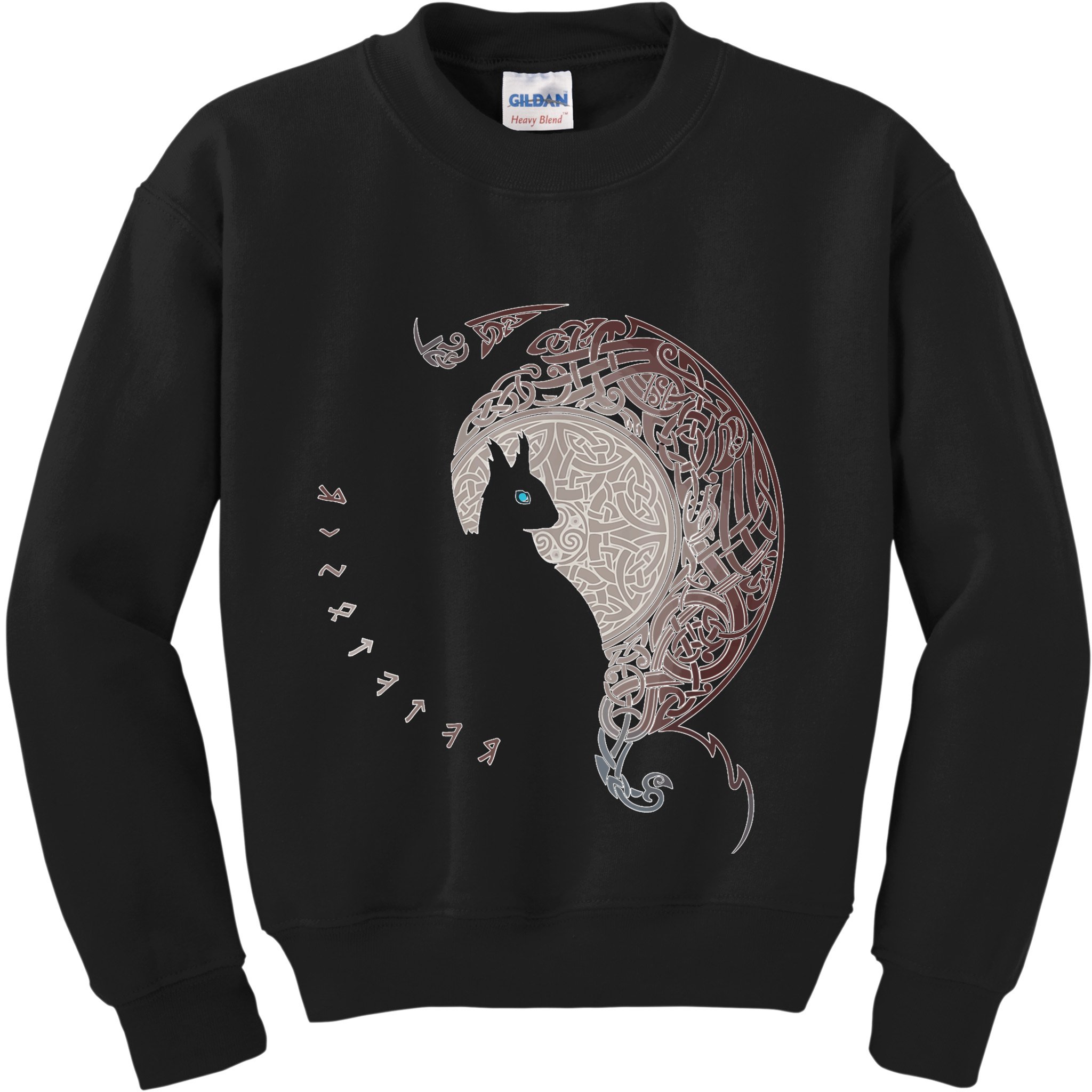 Celtic Dragons Nordic Mythical Iking Kids Sweatshirt