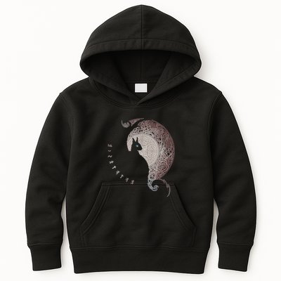 Celtic Dragons Nordic Mythical Iking Kids Hoodie