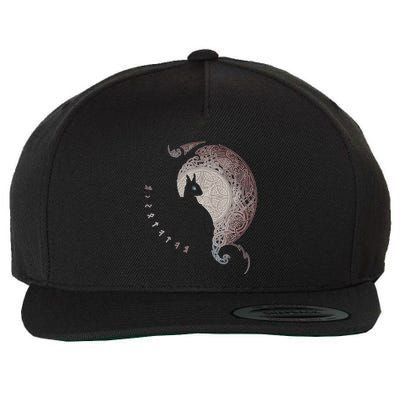 Celtic Dragons Nordic Mythical Iking Wool Snapback Cap