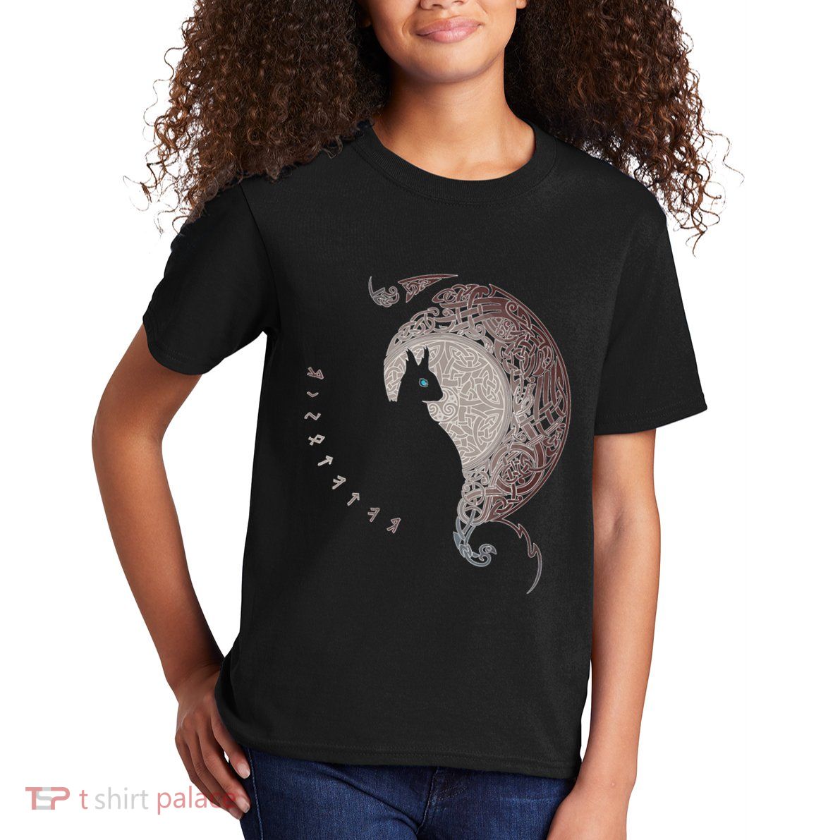 Celtic Dragons Nordic Mythical Iking Kids T-Shirt