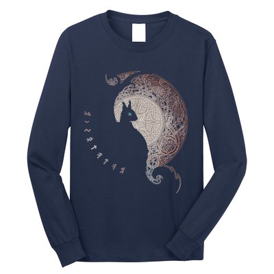 Celtic Dragons Nordic Mythical Iking Long Sleeve Shirt