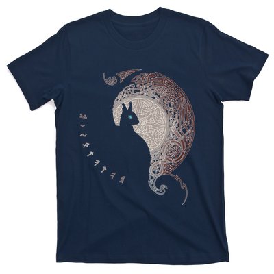 Celtic Dragons Nordic Mythical Iking T-Shirt