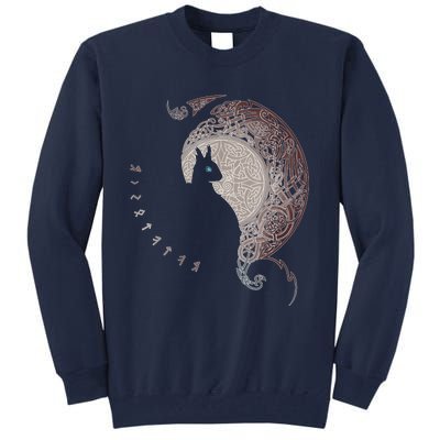 Celtic Dragons Nordic Mythical Iking Tall Sweatshirt