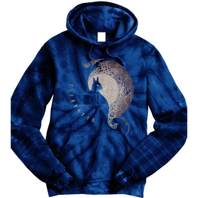 Celtic Dragons Nordic Mythical Iking Tie Dye Hoodie