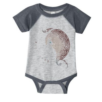 Celtic Dragons Nordic Mythical Iking Infant Baby Jersey Bodysuit