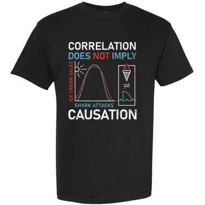 Correlation Does Not Imply Causation Garment-Dyed Heavyweight T-Shirt