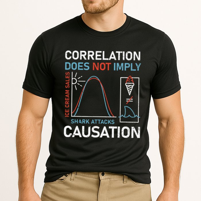 Correlation Does Not Imply Causation Performance Shirt