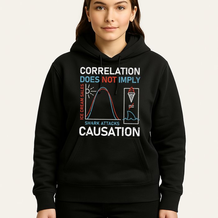Correlation Does Not Imply Causation Hoodie