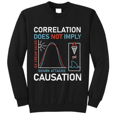 Correlation Does Not Imply Causation Sweatshirt