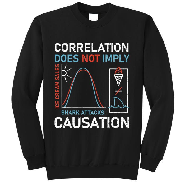 Correlation Does Not Imply Causation Sweatshirt