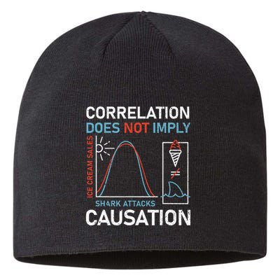 Correlation Does Not Imply Causation Sustainable Beanie