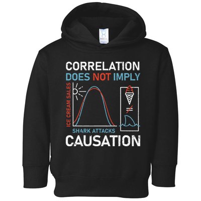 Correlation Does Not Imply Causation Toddler Hoodie