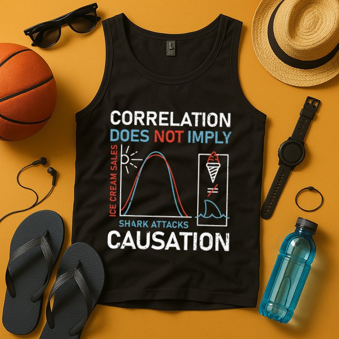 Correlation Does Not Imply Causation Tank Top