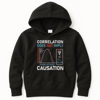 Correlation Does Not Imply Causation Kids Hoodie