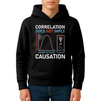 Correlation Does Not Imply Causation Kids Hoodie