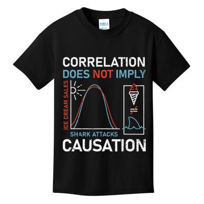 Correlation Does Not Imply Causation Kids T-Shirt
