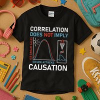 Correlation Does Not Imply Causation Kids T-Shirt