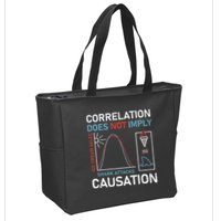 Correlation Does Not Imply Causation Zip Tote Bag