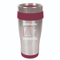 Correlation Does Not Imply Causation 16oz Travel Tumbler