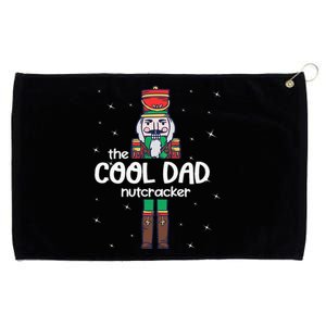 Cool Dad Nutcracker Family Matching Funny Pajama Grommeted Golf Towel