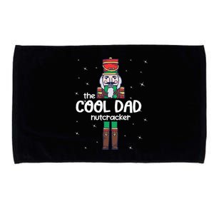 Cool Dad Nutcracker Family Matching Funny Pajama Microfiber Hand Towel