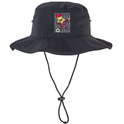 Christmas Dabbing Nutcracker Football Soccer For Boys Bucket Hat