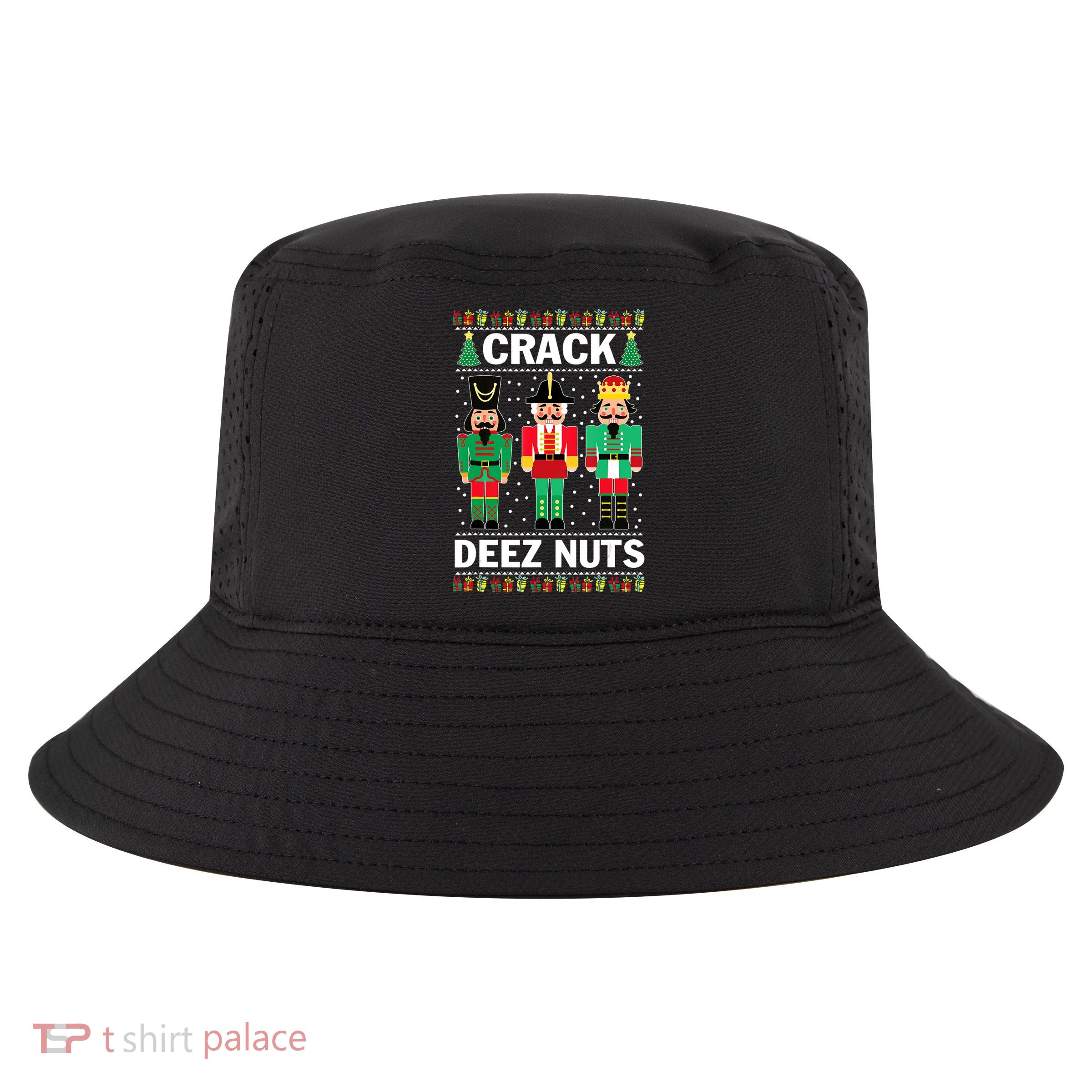 Crack Deez Nuts Christmas Cool Comfort Performance Bucket Hat