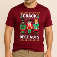 Crack Deez Nuts Christmas Cooling Performance Crew T-Shirt