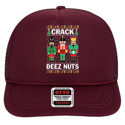 Crack Deez Nuts Christmas Trucker Hat