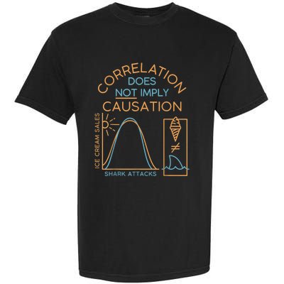 Correlation Does Not Imply Causation Garment-Dyed Heavyweight T-Shirt