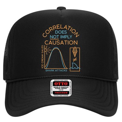 Correlation Does Not Imply Causation Trucker Hat