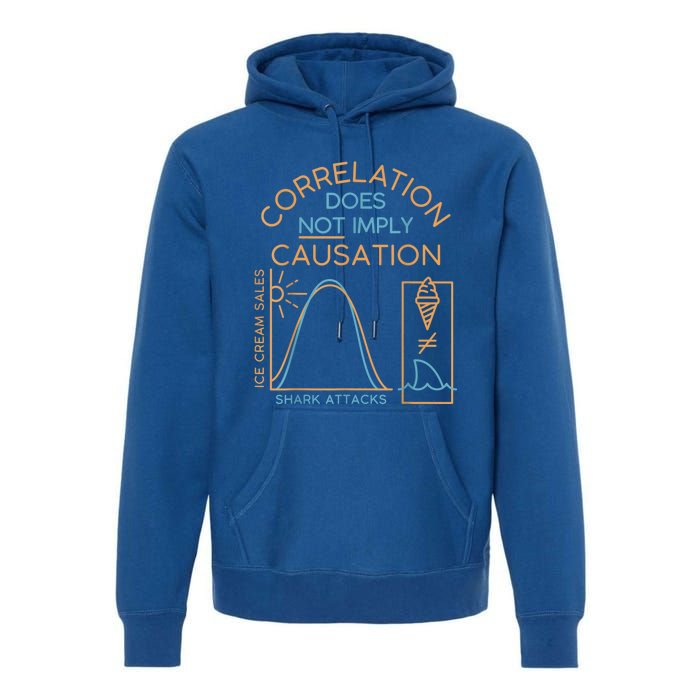 Correlation Does Not Imply Causation Premium Hoodie