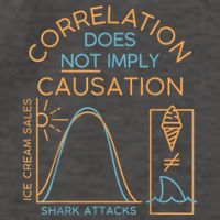 Correlation Does Not Imply Causation Vector Backpack