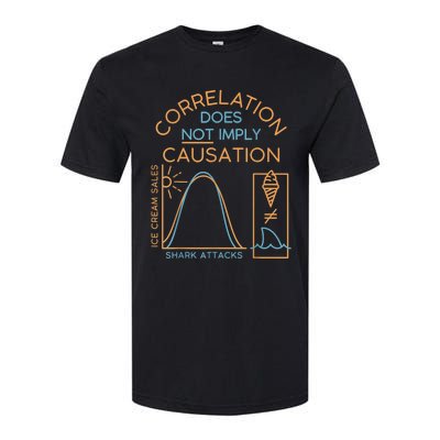 Correlation Does Not Imply Causation Softstyle CVC T-Shirt