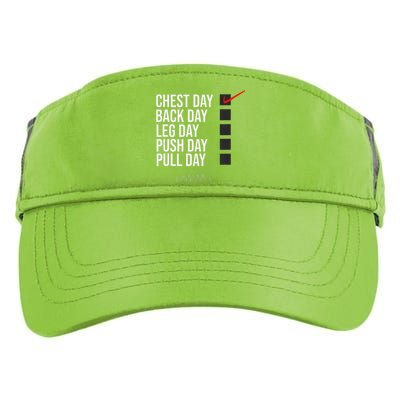 Chest Day Novelty Gym Adult Drive Performance Visor