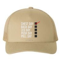 Chest Day Novelty Gym Yupoong Adult 5-Panel Trucker Hat