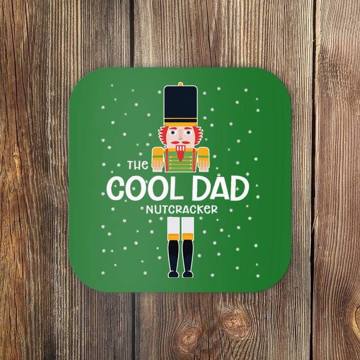 Cool Dad Nutcracker Family Matching Coaster