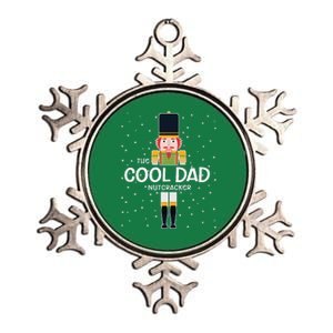 Cool Dad Nutcracker Family Matching Metallic Star Ornament